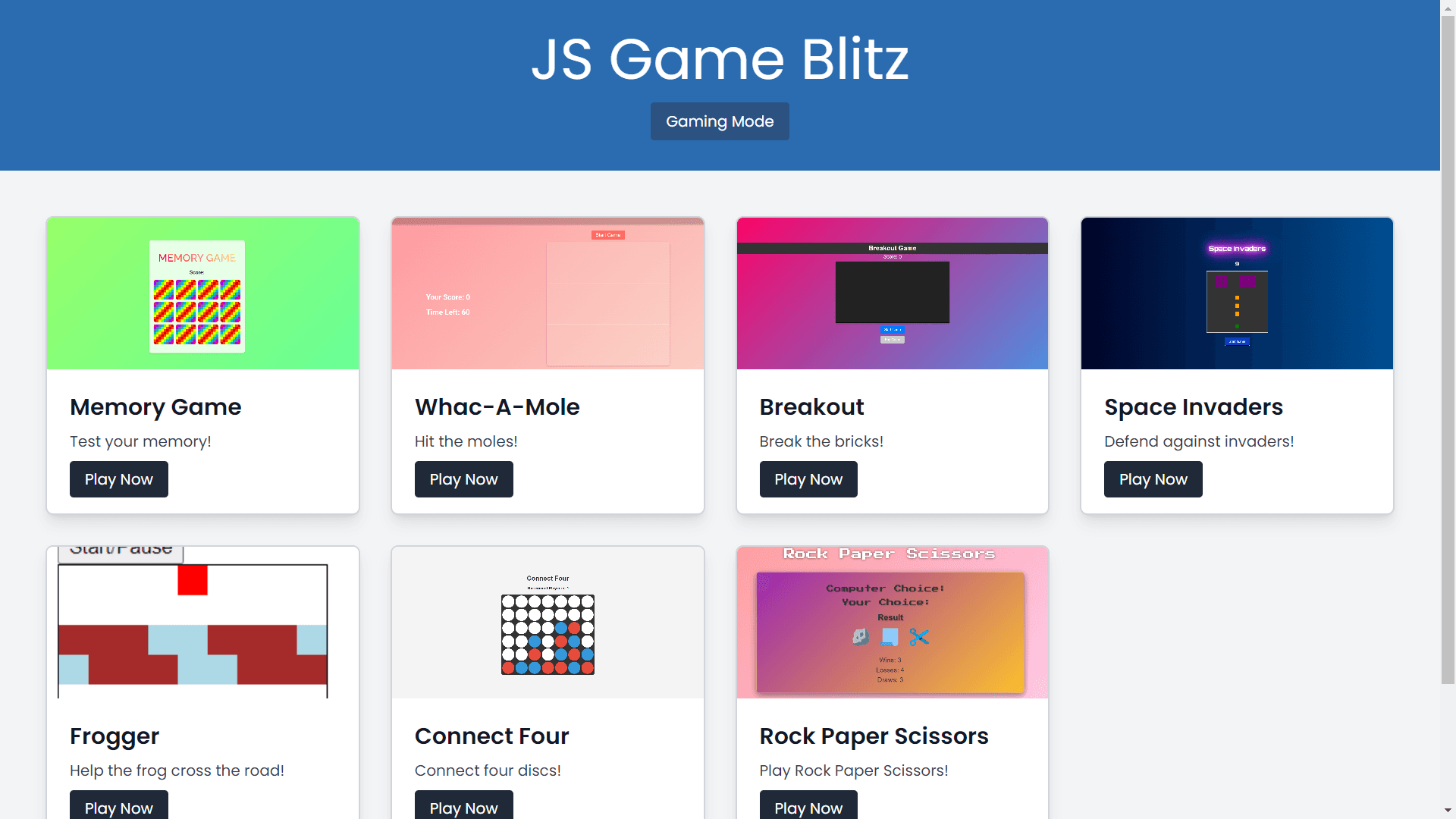 JS Blitz Games